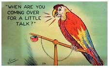 Talking Parrot Scarlett Macaw 