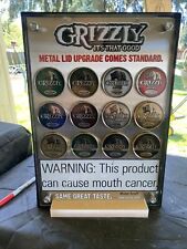 Grizzly Snuff Chewing Tobaco Metal Lid Glorifier picture