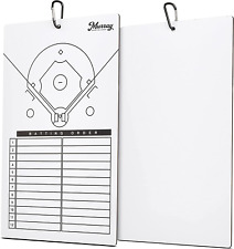 Dry Erase Baseball Coaches Clipboard - White Baseball Coach Lineup Board | Perfe picture