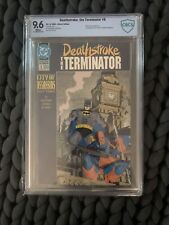 Deathstroke The Terminator #8 DC Comics Batman Cover & Appearance CBCS 9.6 White picture