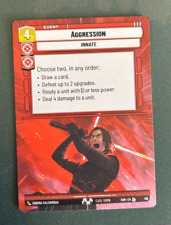 Aggression 418  Hyperspace Legendary Star Wars Unlimited picture