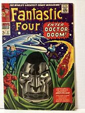 Fantastic Four #57 (Marvel 1966) Silver Surfer Dr. Doom *VG-Fine* picture