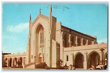 Boston Massachusetts MA Postcard Daniel L. Marsh Chapel Exterior Roadside 1958 picture