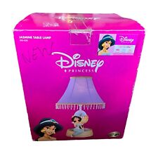 Disney Aladdin Princess Jasmine Table Lamp Purple Hampton Bay 2004 New picture