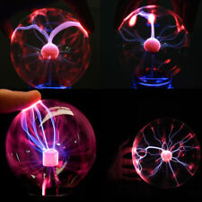 Glass Magic Plasma Ball Light USB Sphere Night Lamp Party Gift Black Base picture