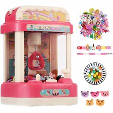Arcade Claw Machine Candy Crane Game Toy for Kids with 50 Mini Toys Pink Color picture