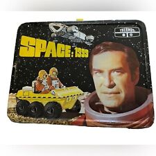 Vintage 1975 Space 1999 Sci Fi TV Show Metal Lunchbox by Thermos Rare picture