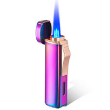Torch Lighter in PocketSize Adjustable Triple Jet Flame Refillable Cigar Lighter picture