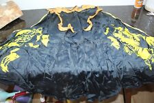 Vintage Halloween Cape With Screen Print Witch Collectible As Is Parts Repair picture
