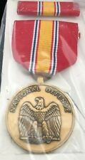  National Defense Medal Set New In Original Box -War Time-MEDAL SALE  picture