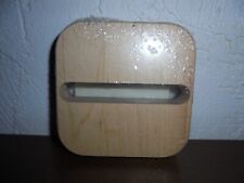 Longaberger Post It Note Stuck on You Basket Woodcrafts Lid Whitewash picture