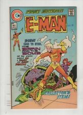 E- MAN #1 NM-, The Knight Joe Staton cover & art, Tom Sutton art, Charlton, 1973 picture