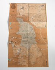 Vtg Sequoia and Kings Canyon Map 1974 19.5