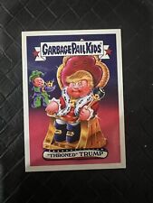 2016 GPK Disgrace to the White House “THRONED” TRUMP Card# 124 Print Run 305 picture