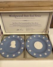 1996 Wedgwood State Seal Series: Set # 5 The Commonwealth Of New Jersey picture