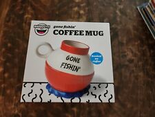 Gone Fishin' Coffee Mug New In Box Bigmouth Inc. picture