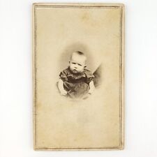 Bedford Pennsylvania Baby CDV Photo c1865 Gettys Child Antique Portrait PA C2569 picture
