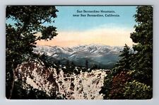 San Bernardino CA-California, San Bernardino Mountain, Antique Vintage Postcard picture