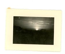 Photographic anomaly abstract moody sunrise  vintage snapshot photo picture