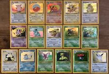 Pokemon Jungle Rare Holo cards, Flareon, Scyther, Snorlax - you Choose - Nr Mint picture