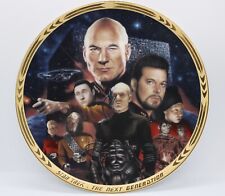 star trek hamilton collection plates keith birdsong next generation limited ed picture
