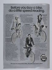 ROSS Bike Vintage 1981 Do A Little Speed Reading Original Print Ad 8.5 x 11'' picture