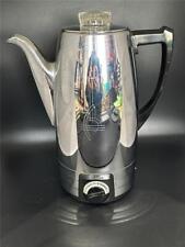 Sunbeam Vintage Art Deco Coffee Automatic Percolator Coffee Pot Electric-Tested picture