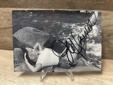 Joy Harmon Cool Hand Luke Hand Signed 4x6 Photo TC46-2068 Smudged picture