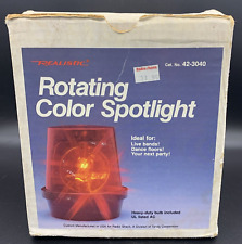 Vintage Radio Shack Rotating Color Spotlight Made in USA - Works GREAT picture