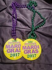 2 pappadeaux seafood kitchen Mardi Gras Beads 2017 picture