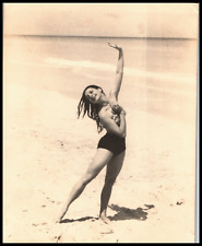 Cuba Cuban Alicia Alonso Ballet Portrait 1950s Swimsuit Varadero Beach Photo 85 picture