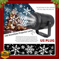 Christmas LED Laser Snowflake Projector Xmas Garden Snow Landscape Decor Lamp US picture