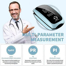Rechargeable Finger Pulse Oximeter Blood Oxygen SpO2 Monitor Heart Rate OLED picture