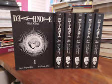 Death Note Black Edition Volume 1-6 Collection 6 Books Set Manga Tsugumi Ohba picture