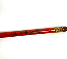 Vintage Royal 400 Gasoline Loyal Penn Motor Oil Red Pencil picture