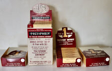 POLYSPORIN vintage EMPTY display lot promo Burroughs Wellcome picture