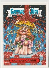 Garbage Pail Kids Cautious Carrie 5a GPK Topps 2018 Oh, The Horror-ible sticker picture