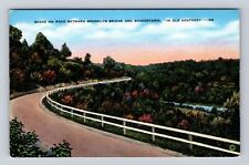 Shakertown KY-Kentucky, Scenic View Road in Old Kentucky, Vintage Postcard picture