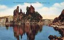THe Phantom Ship Crater ROck Formation Lake National Park Oregon P33  Postcard picture