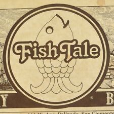 1990s Fish Tale Restaurant Sunday Brunch Menu Palizada San Clemente California picture