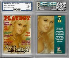 1998 Playboy Jenny McCarthy July 1996 Cover Card Graded PCGS 10 GEM MINT picture