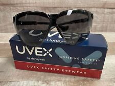 Uvex XC Genesis Safety Glasses W/ Black Frame & Gray Lens - S3301D - New picture