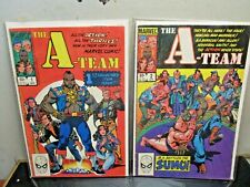 The A-Team No. 1-2 Marvel Comics April 1984 POOR CONDITION BAGGED BOARDED~ picture