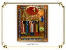 Icon of the Selected Saints and the Fiery Ascent of Elijah picture