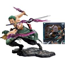 10cm One Piece AnimeAction Figure Three Knife Fighting Model Toy Gift PVC NO BOX picture
