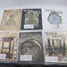Watch & Clock Bulletin 2021 NAWCC Magazine 6 issues Collectible Full Year picture