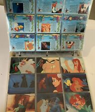 1991 DISNEY'S THE LITTLE MERMAID COLLECTIBLE STORY CARDS BY PRO SET 99 CARDS picture