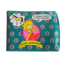 1990 Vintage Lisa Simpson Wallet The Simpsons Awesome picture