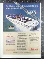 1987 ADVERTISING for Glastron X-19 boat ADVERTISEMENT picture