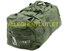 US Military IMPROVED DUFFEL BAG Deployment Duffle Back Pack USGI NO PAINT VGC picture